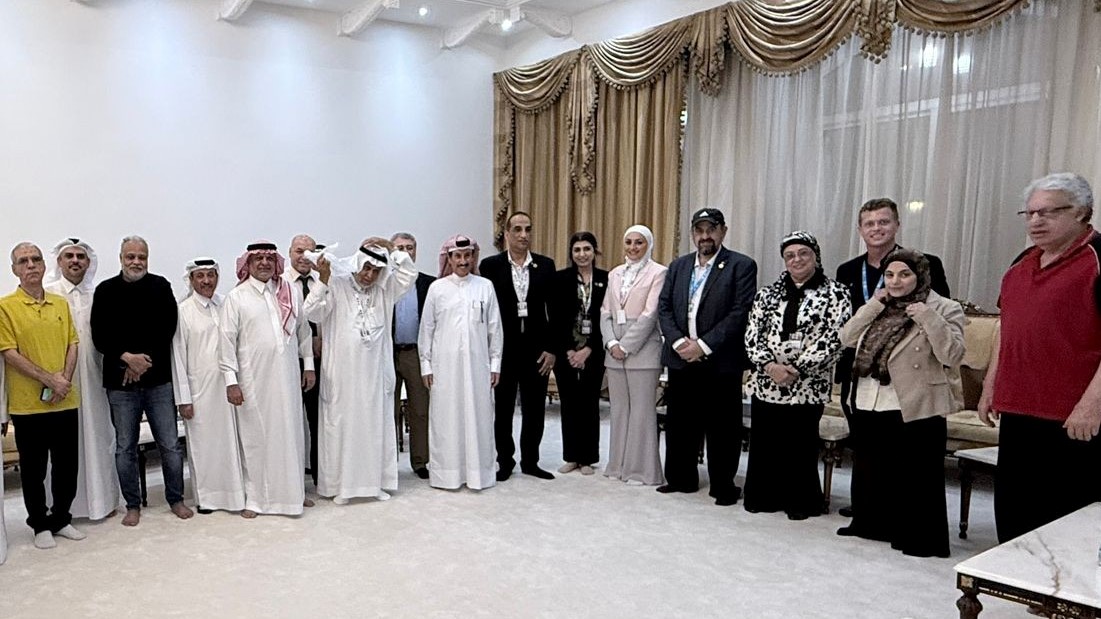 المبدعون والإعلاميون العرب في ضيافة سعد الرميحي بالدوحة